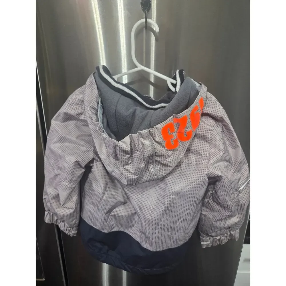 Gray Fleece Lined Coat - London Fog - 3T